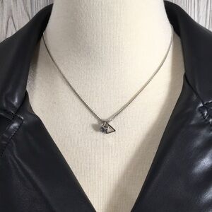 CHARM Necklace Cube & Triangle 17”